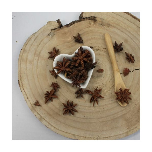 Anízovec pravý, badián - plod celý - Illicium verum - Illici veri fructus