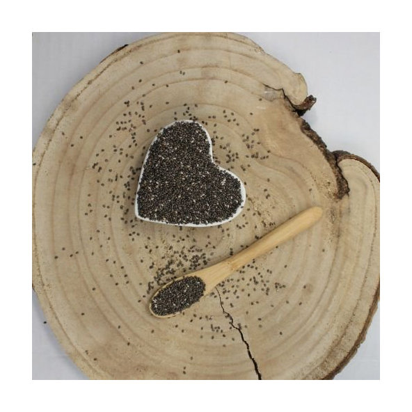 Šalvia hispánska, chia semienko -semeno celé - Salvia Hispanica L. - Semen salviae hispanicae