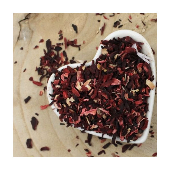 Ibištek sudánsky - kvet narezaný - Hibiscus sabdariffa - Flos hibisci