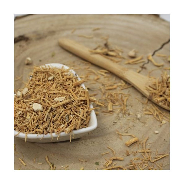 Všehoj ázijský, ženšen - koreň narezaný - Panax ginseng - Radix ginseng