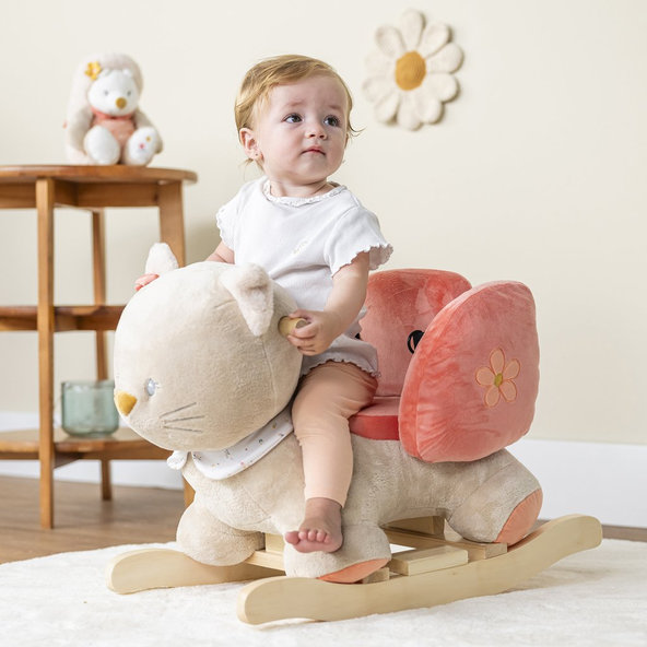 NATTOU Hojdačka mačička Lana 10m+ Mila, Zoe & Lana