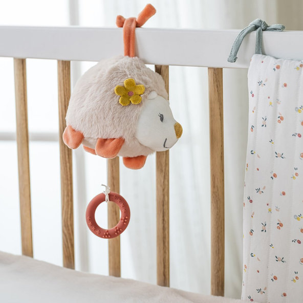 NATTOU Ježko plyšový hudobný  Zoe 20 cm Mila, Zoe & Lana