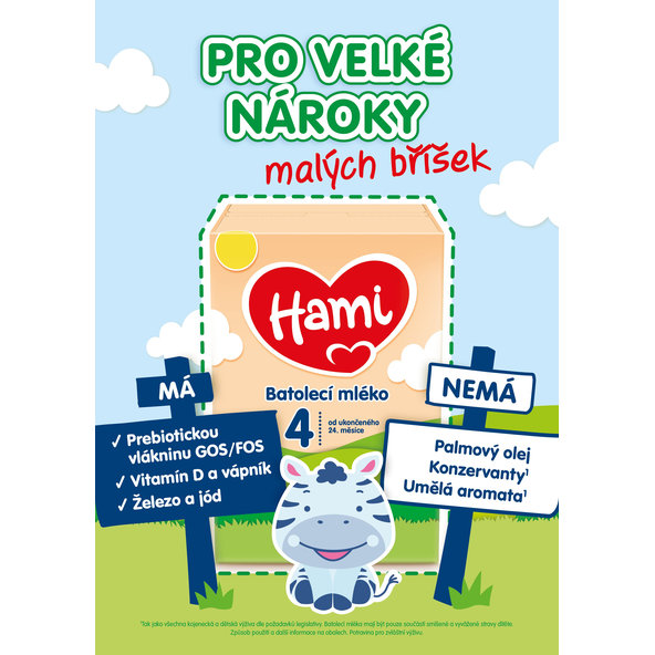 HAMI Batoľacie mlieko (od ukonč. 24 m) 1x600g