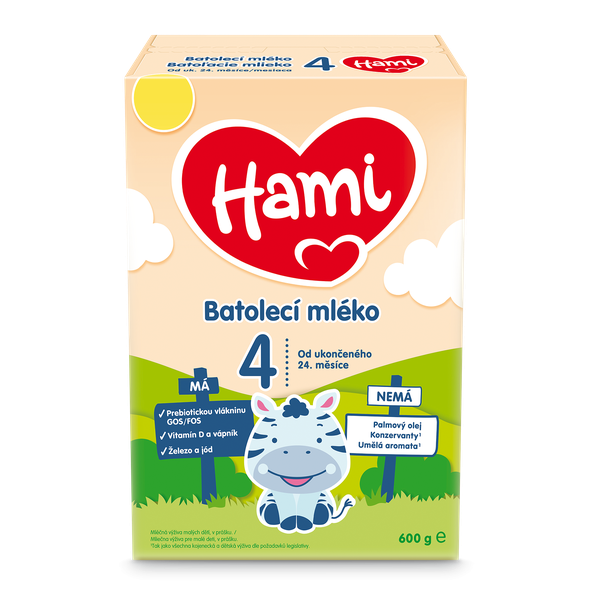 HAMI Batoľacie mlieko (od ukonč. 24 m) 1x600g