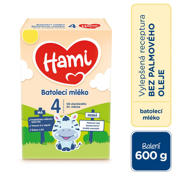HAMI Batoľacie mlieko (od ukonč. 24 m) 1x600g