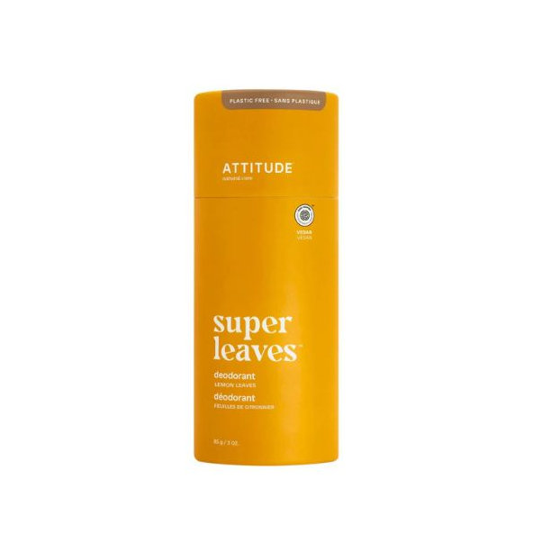 ATTITUDE Prírodný tuhý deodorant Super leaves - citrusové listy 85 g