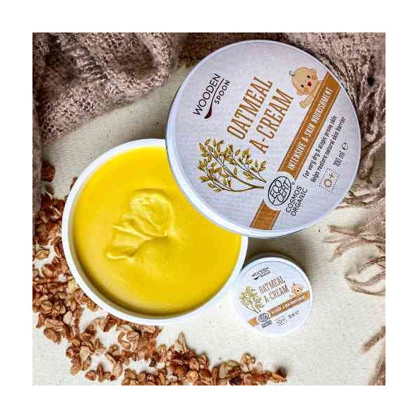 Upokojujúci krém z ovsených vločiek WoodenSpoon 15ml