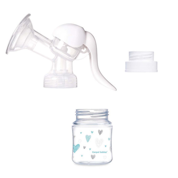 CANPOL BABIES Odsávačka ručná materského mlieka Basic