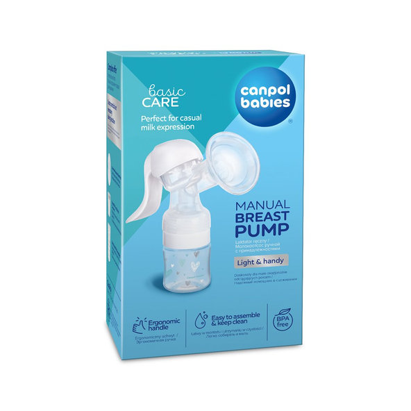 CANPOL BABIES Odsávačka ručná materského mlieka Basic