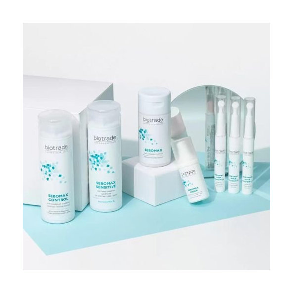 Vlasové tonikum proti lupinám a svrbeniu pokožky hlavy Sebomax Biotrade 100ml