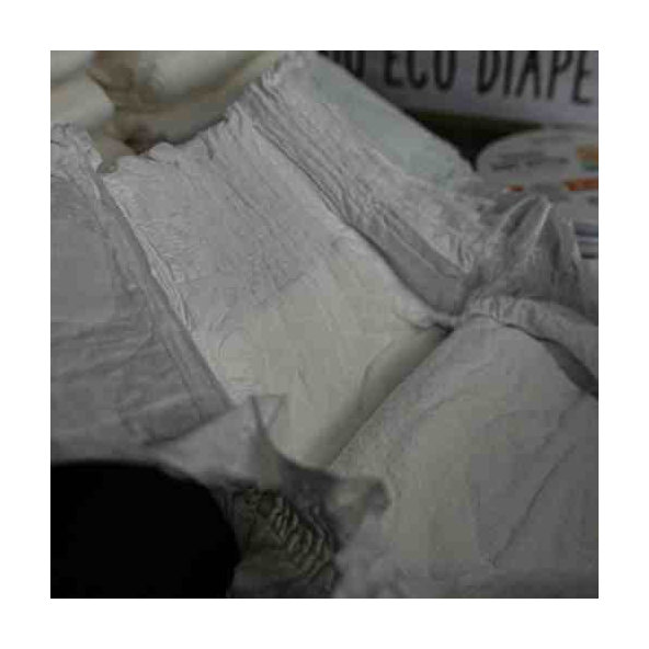 XL balenie Woopies detské EKO plienky MAXI (12+kg) Wooden Spoon 3x28ks