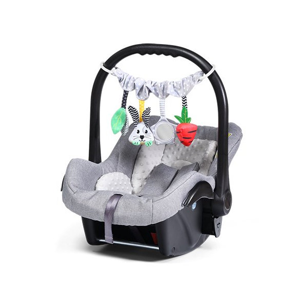 BABYONO Hračka závesná multifunkčná Carrot and Hop