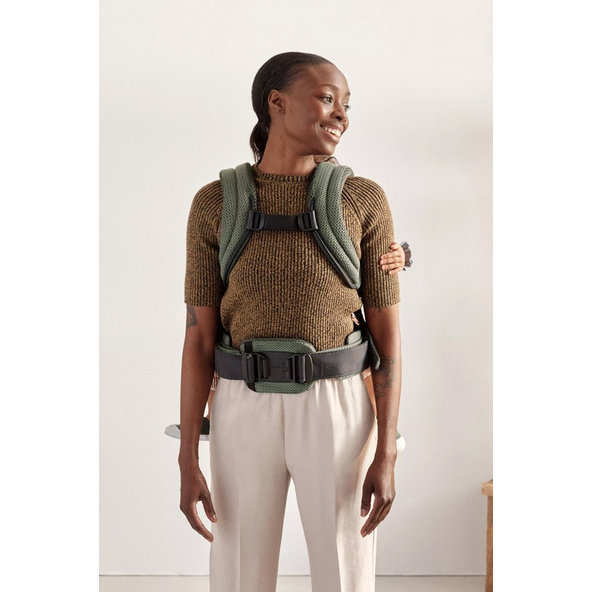 BABYBJÖRN Nosič Harmony Dark Green 3D mesh, do 15 kg