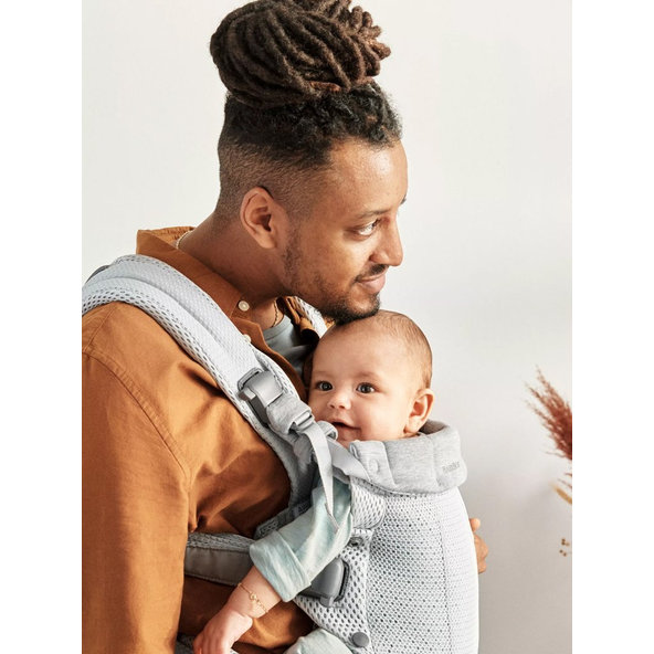 BABYBJÖRN Nosič Harmony Silver 3D mesh, do 15 kg