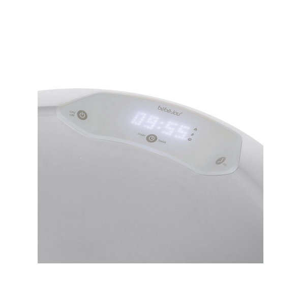 BÉBÉ-JOU Sada digitálna kúpacia Sense Plus 8 dielna Light Grey