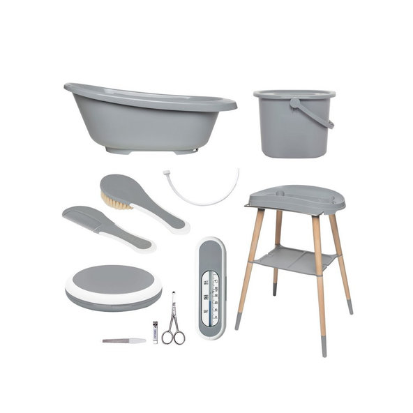BÉBÉ-JOU Sada kúpacia Sense 7 dielna Griffin Grey