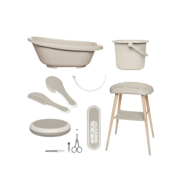 BÉBÉ-JOU Sada kúpacia Sense 7 dielna Taupe