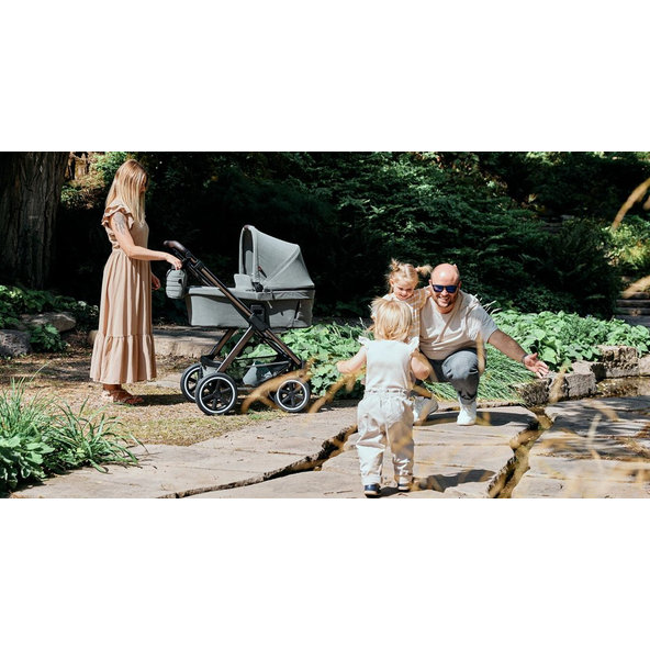 ABC DESIGN Kočík kombinovaý Samba berry 2024