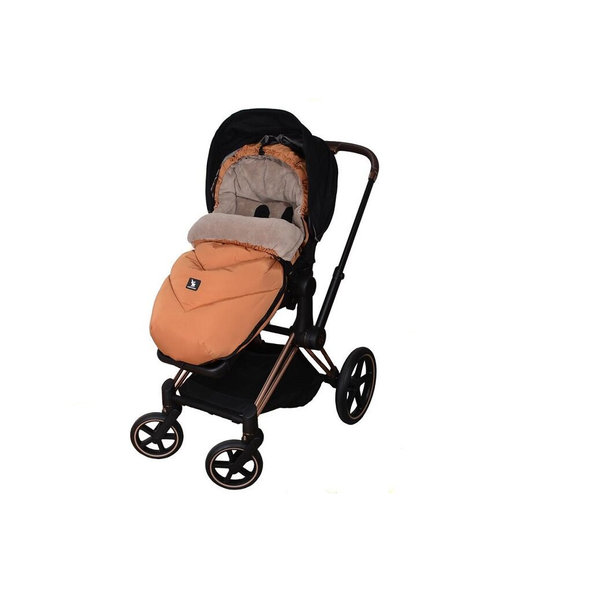 COTTONMOOSE Set fusak a rukavice na kočík Moose Yukon Blue