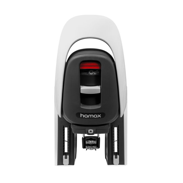HAMAX Cyklosedačka s uzamykateľným zámkom Caress White/Mint