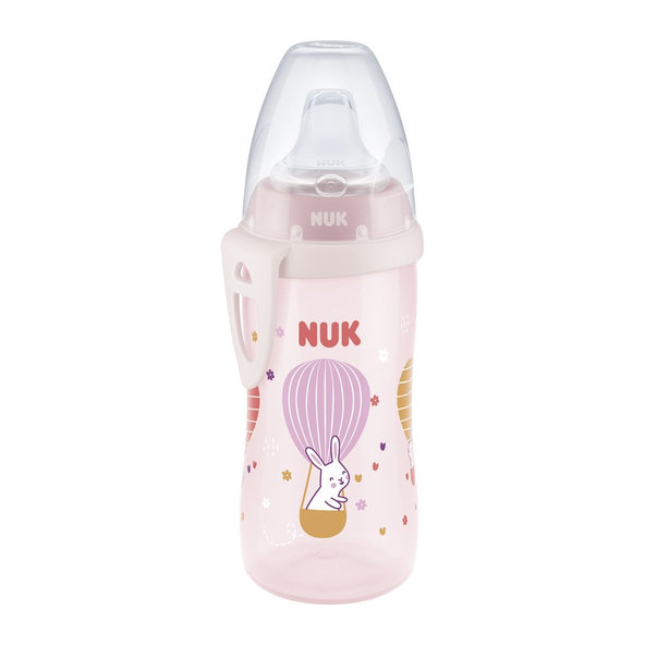 NUK FC Fľaša PP Active Cup 300 ml ružová