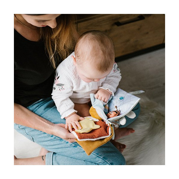 BABYONO Knižka senzorická Nature 0m+