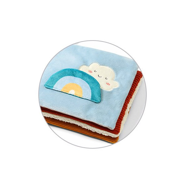 BABYONO Knižka senzorická Nature 0m+