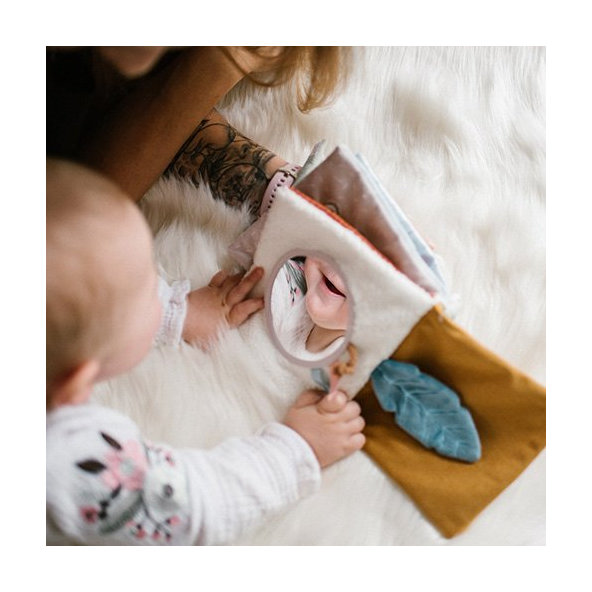 BABYONO Knižka senzorická Nature 0m+