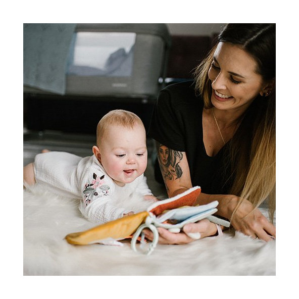 BABYONO Knižka senzorická Nature 0m+