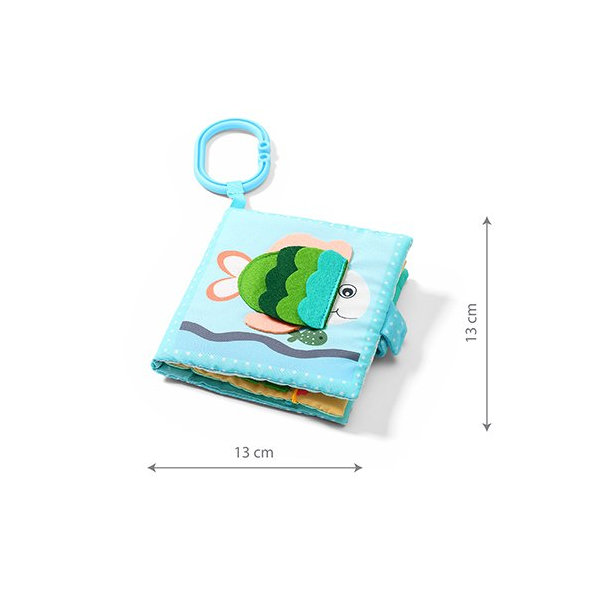 BABYONO Knižka senzorická Sea world 0m+