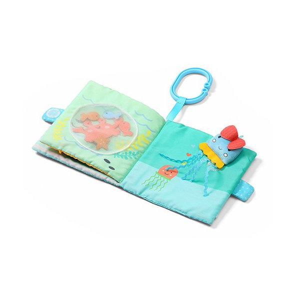 BABYONO Knižka senzorická Sea world 0m+
