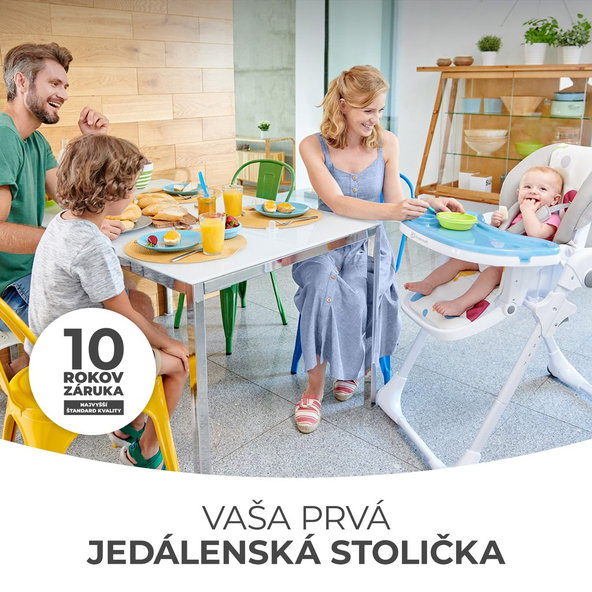 KINDERKRAFT Stolička jedálenská Yummy Pink