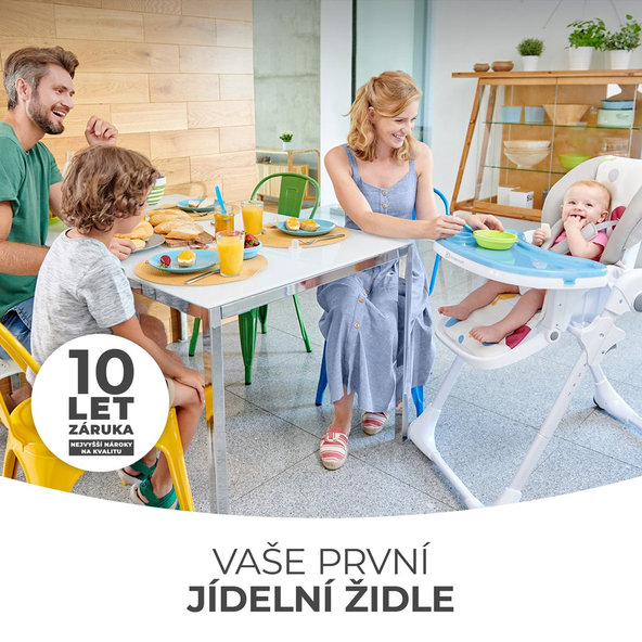 KINDERKRAFT Stolička jedálenská Yummy Pink