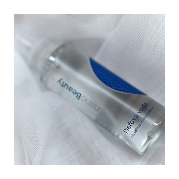 Hydratačná pleťová voda s kyselinou hyalurónovou NANO Beauty 100ml