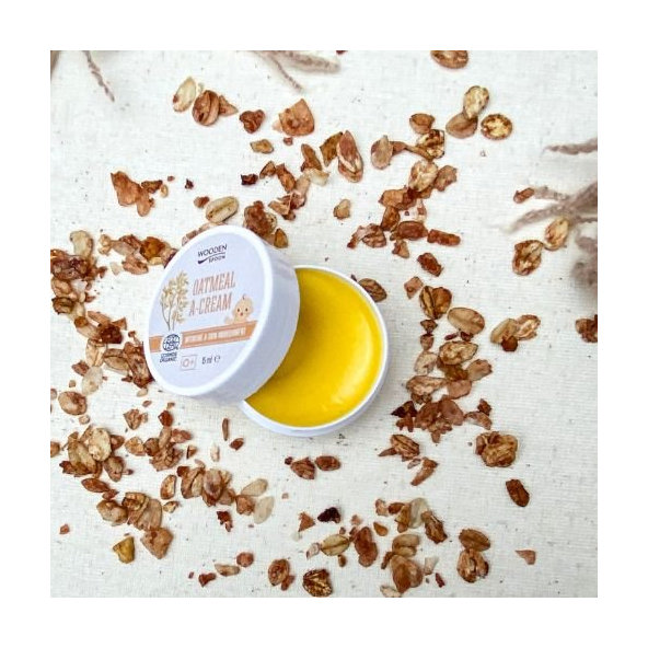 Upokojujúci krém z ovsených vločiek WoodenSpoon 15ml