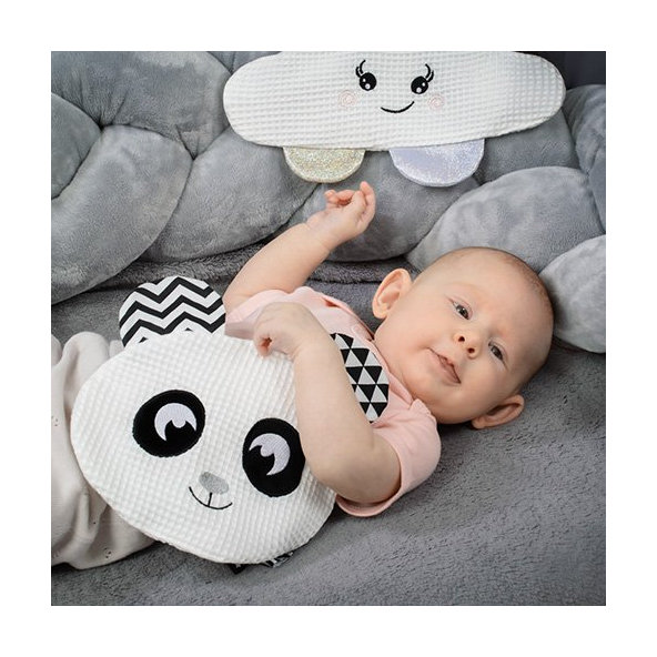 BABYONO Hračka maznáčik Happy Panda 0m+