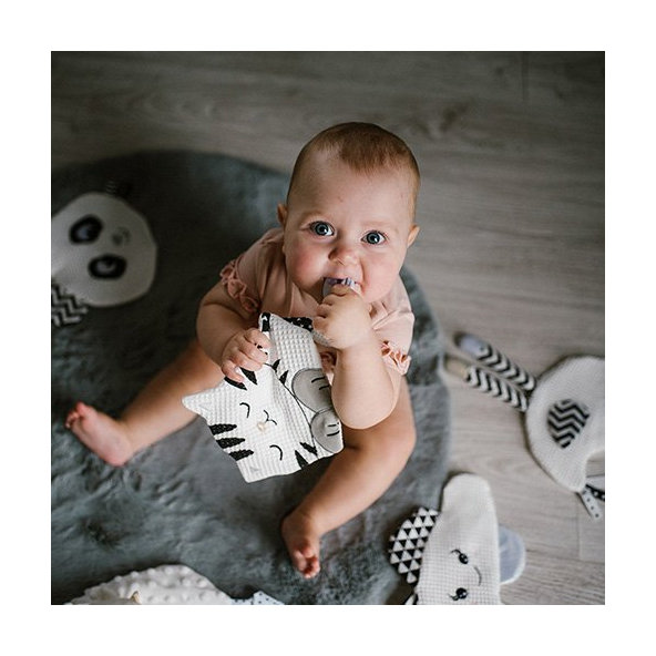 BABYONO Hračka maznáčik Happy Panda 0m+