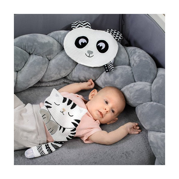 BABYONO Hračka maznáčik Happy Panda 0m+