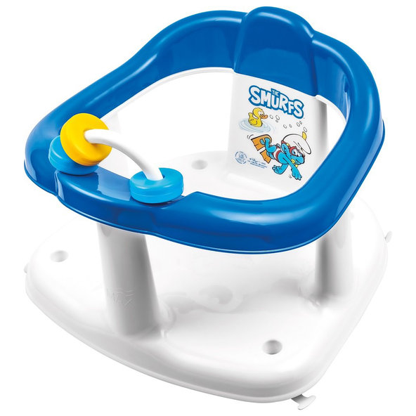 MALTEX Sedadlo do vane Šmolkovia - white