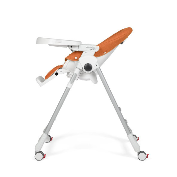 PEG PEREGO Jedálenská stolička Prima Pappa Follow Me Gold 2022+hrazdička