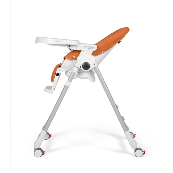 PEG PEREGO Jedálenská stolička Prima Pappa Follow Me Gold 2022+hrazdička