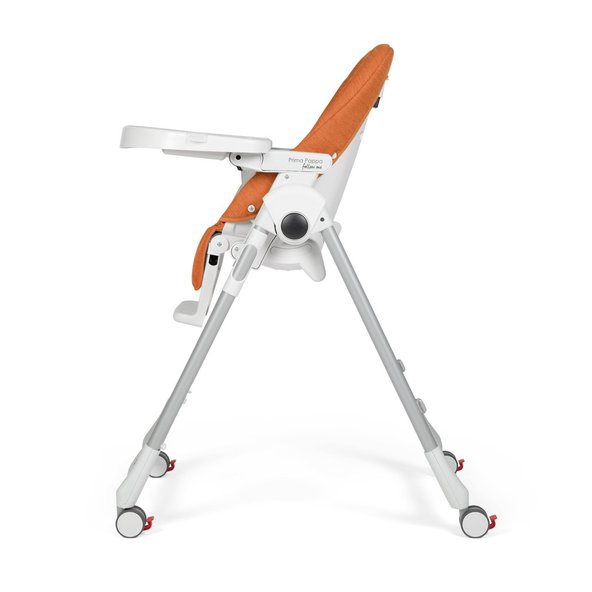 PEG PEREGO Jedálenská stolička Prima Pappa Follow Me Gold 2022+hrazdička