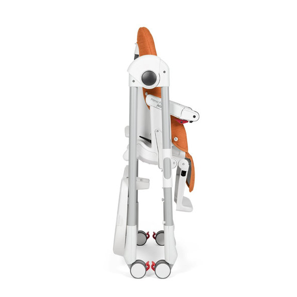 PEG PEREGO Jedálenská stolička Prima Pappa Follow Me Gold 2022+hrazdička