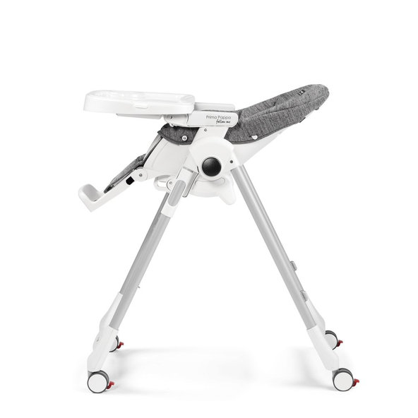 PEG PEREGO Jedálenská stolička Prima Pappa Follow Me Wonder Grey 2022+hrazdička