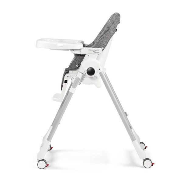 PEG PEREGO Jedálenská stolička Prima Pappa Follow Me Wonder Grey 2022+hrazdička