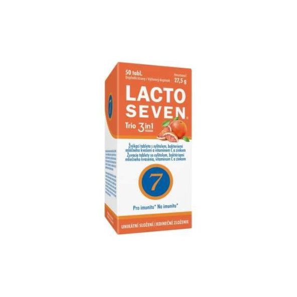 Vitabalans Lacto Seven Trio 3v1​ na imunitu 50 tabliet