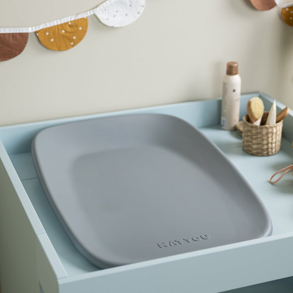 NATTOU Podložka přebalovací měkká Softy Grey bez BPA 50x70 cm