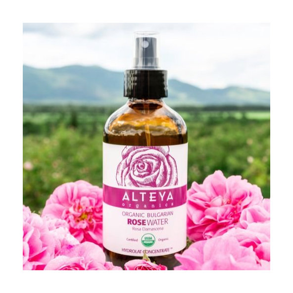 Ružová voda bio Alteya v skle 240 ml