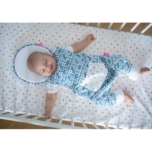 MOTHERHOOD Vankúšik ergonomický stabilizačný pre novorodencov Blue Classics new 0-6m