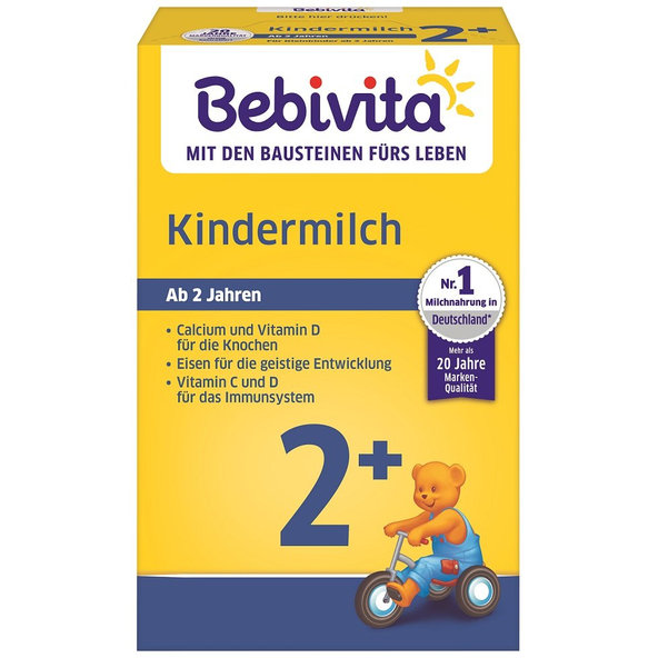 BEBIVITA Mlieko JUNIOR 2+ Instantný mliečny nápoj od uk. 2 roka, 500 g